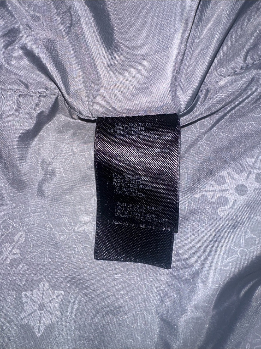 The North Face Women's White Quilted Star-Pattern Jacket Size Medium - Picture 11 of 13